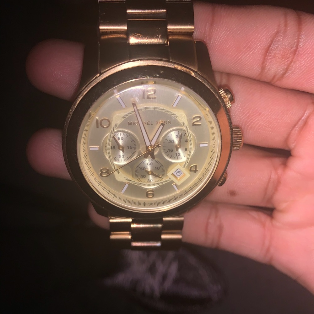 Michael Kors 14k Gold Watch - Picture 1 of 3